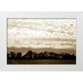 thumbnail image 3 of Alan Hausenflock 4x24 White Modern Wood Framed Wall Art Titled - Clouds and Fields I, 3 of 5