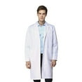 thumbnail image 2 of Professional Lab Coat for Men,, Tailored Fit, Long Sleeve Doctor Uniform with 3 Pockets Durable Laboratory Jacket (White),White,XXL, 2 of 5