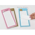 thumbnail image 7 of Inkdotpot Pack of 3 Magnetic Fridge To-Do List Notepads- Magnetic Memo Pads For Refrigerator-(50 Sheets Each)-NY, 7 of 7