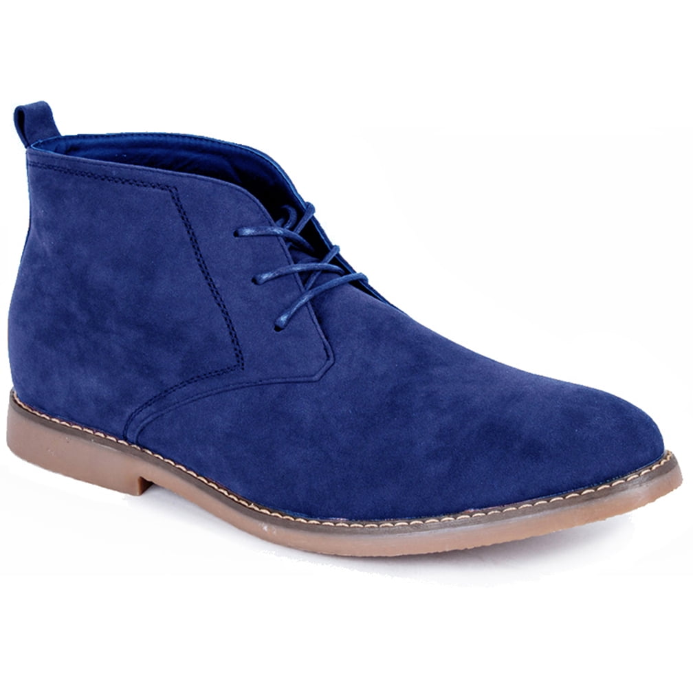 mens blue chukka boots