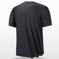 thumbnail image 4 of ohmzyzo Men's Workout Tee Tops Cooling Performance Athletic Short Sleeve T-Shirts Lightweight Crew Neck Tops for Men Daily Sports Tees L, 4 of 7