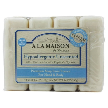 A La Maison Traditional French Milled Bar Soap Value Pack