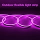 thumbnail image 3 of Advancent TIRA DE NEÓN LED DE 12V LÁMPARA DE LUCES DE CUERDA DE GOMA SUAVE IMPERMEABLE PARA INTERIORES Y EXTERIORES DIY Iluminación y accesorios luz violeta 1M, 3 of 6