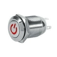 thumbnail image 2 of Momentary Type On Off Push Button, Latching Push Button Momentary Push Button, For Outdoor, 2 of 3