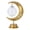 A, variant on LSLJS LED Moon Night Light Table Lamp USB Charging Iron Moon & Star Design Office & Home Decor Decorative Ball Lamp Starry Night Lamp for College Dormitory, Bedroom,Living room, Desk