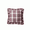 Burgundy White Plaid, variant on Kuokaa Black White Plaid Ruffle Christmas Throw Pillow with Insert, Decorative Checkered Cushion for Sofa Couch Chair Bed Farmhouse Holiday Home Decor, 17.72 x 17.72 in