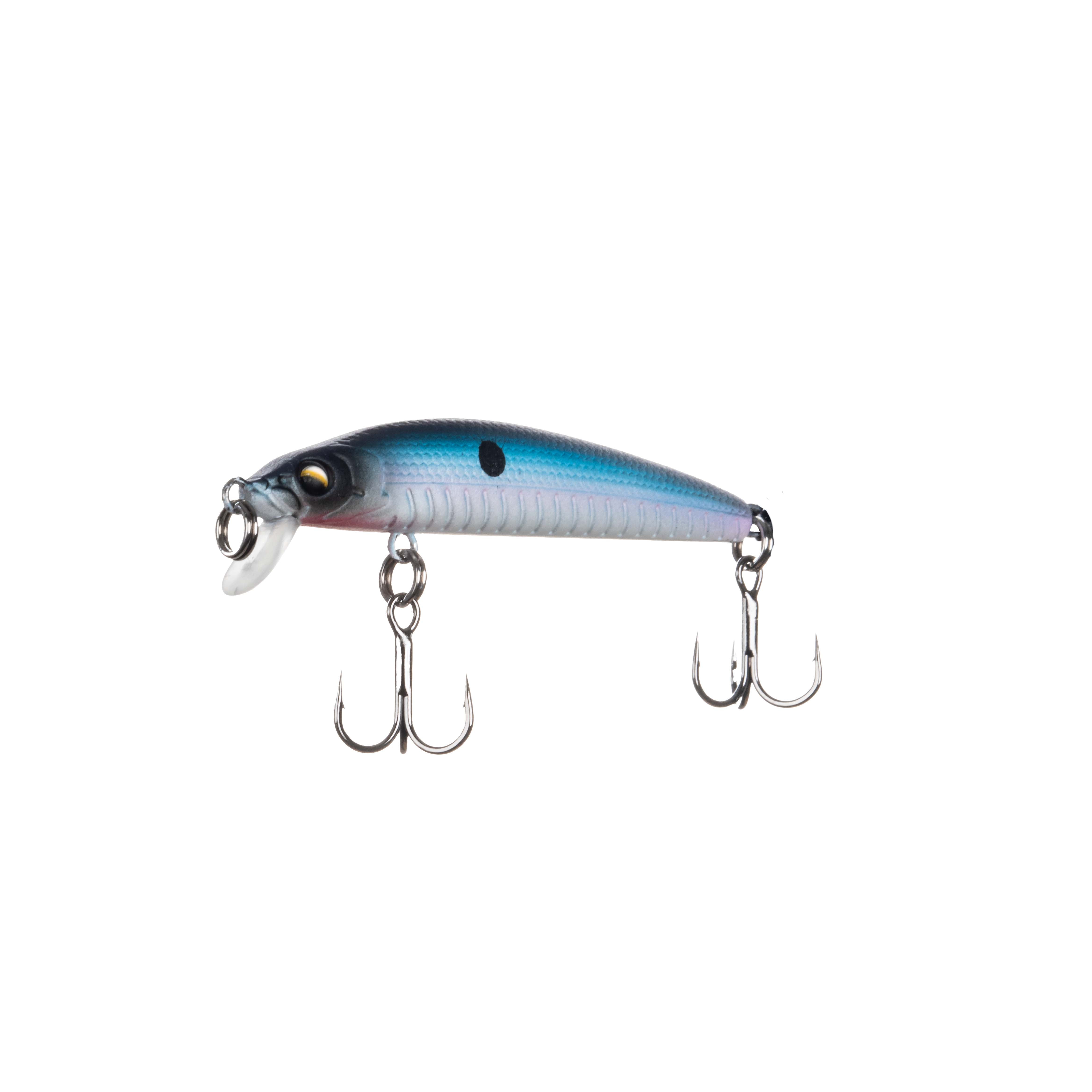 Ozark Trail Freshwater Minnow Fishing Lure, Midnight, 2-1/2-inch
