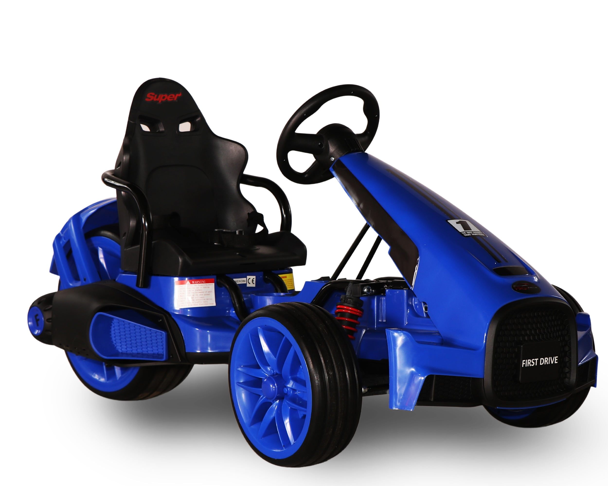 NEW 12V ELECTRIC BATTERY RIDE ON KIDS GO KART WITH RUBBER TYRES 