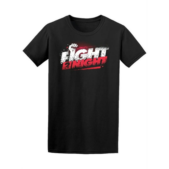 Mma Fight 2 Night Battle T-Shirt Men -Image by Shutterstock, Male XX-Large