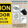 thumbnail image 4 of Caution Fire Door - No Parking in Front of Door Sign – Vinyl 5” x 7”, 4 of 7