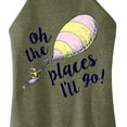 thumbnail image 3 of Oh The Places I'll Go - Juniors High Neck Tank Top, 3 of 6