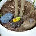 thumbnail image 7 of Opvise Garden Ornament Key Hider Simulation Stone Design Waterproof Secure Outdoor Key Storage Resin Key Box C, 7 of 7