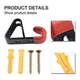 thumbnail image 3 of Sturdy Metal Hanging Holder Rack for Tire Wheel Rims Easy Installation, 3 of 3