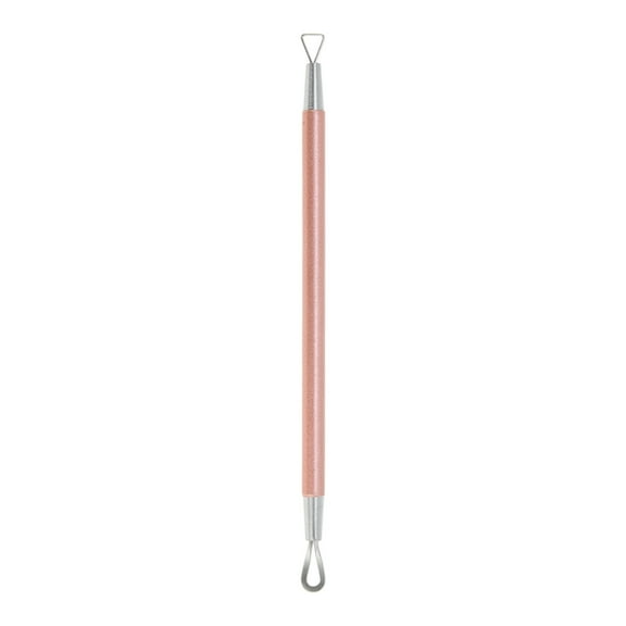 Unique Bargains 1 Pc Portable Double Headed Pimple Extractor Rose Gold Tone