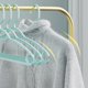 thumbnail image 3 of Washranp - Perchas extragrandes de plástico, color sólido, flexibles, antideslizantes, para el hogar, 10 unidades, 3 of 4