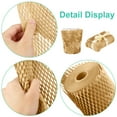 thumbnail image 3 of 1 Pcs Log Color Honeycomb Packing Paper,Cushion Packing Paper for Moving Shipping Packaging Breakables(32.8ft x 19.7in), 3 of 5