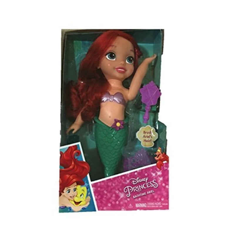 Disney Princess Bathtime ARIEL Little Mermaid Doll - Walmart.com