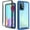 Blue, variant on Samsung Galaxy A52 5G Case, With [Tempered Glass Screen Protector] Transparent Drop Proof Cover (Blue)