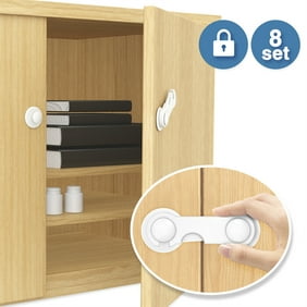 Magnetic Cabinet Locks Child Proof Baby Safety Set No Tools Or