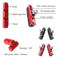 thumbnail image 4 of Soidarity 1 par de pastillas de freno que reemplazan el accesorio de bicicletas para reemplazar el negro Type2 NO2 Soidarity OD020645-01, 4 of 6