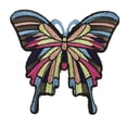 thumbnail image 1 of Trayknick Colorful Butterfly Sew Iron On Patch Embroidered DIY Clothes Bag Fabric Applique, 1 of 5