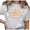 White-1, variant on With God All Things Are Possible Inspirational Graphic Tee Women's Short Sleeve Crewneck