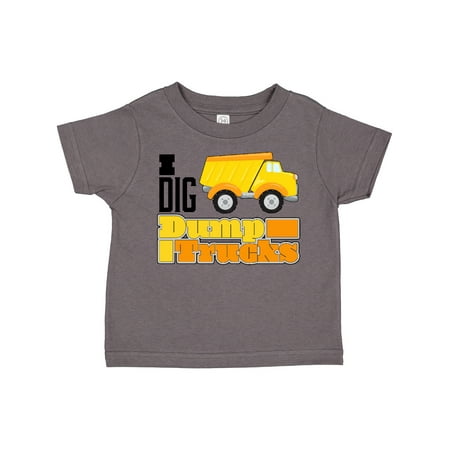 

Inktastic I Dig Dump Trucks Gift Toddler Boy or Toddler Girl T-Shirt