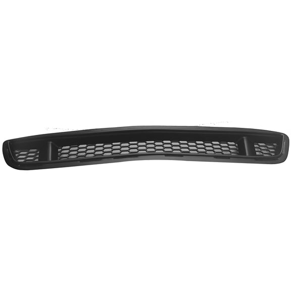 Ikon Motorsports Compatible with 15-17 Ford Mustang Ikon Style Front Lower Mesh Grille Grill - Black PP 2015 2016 2017