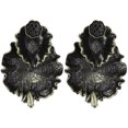 thumbnail image 3 of 2Pcs Backflow Incense Burner Lotus Leaf Shape Bronze Color Home Decoration Ornaments, 3 of 14