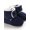 Navy, variant on Newborn Baby Boy Girl Unisex Soft Cotton Booties Stay On Infant Slippers Socks Shoe Non Skid Gripper Toddler First Walkers Winter Ankle Crib Shoes