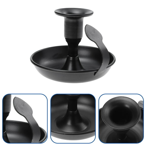 Stri Iron Creative Candlestick Single Head Candleholder Romantic Candleholder