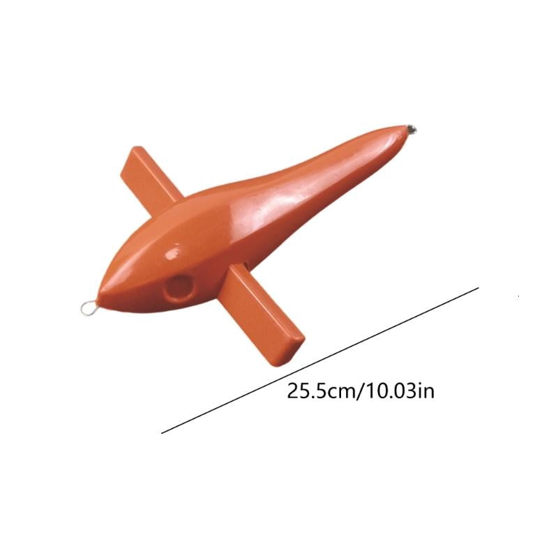 CEORPER Trolling Plane Shaped Teaser Fishing Tackle Fish Shape Boats Fishing Lure