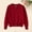 Red, variant on Girls Knitted Cardigan Sweater Soft Cozy Long Sleeve Button Front Pullover Tops (Red 11-12 Years)
