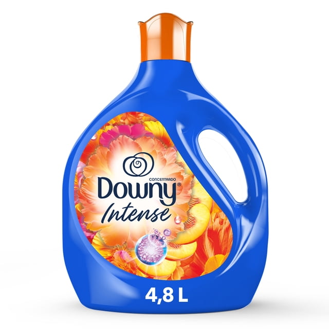 Suavizante de Telas Downy Intense Exótico, Aroma Dulce con Notas Frutales, 4.8 l