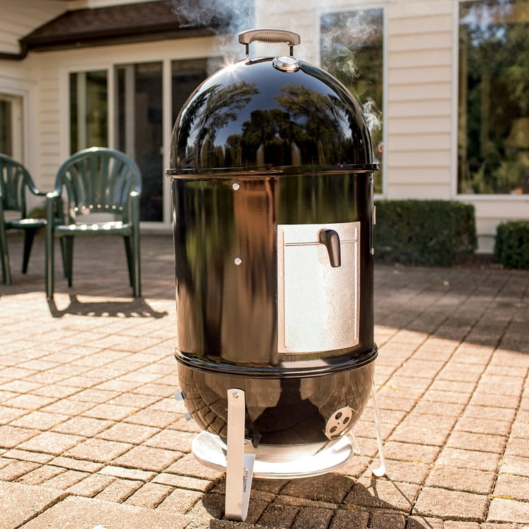 Weber 18” Smokey Mountain Cooker Smoker, Weber Smoker