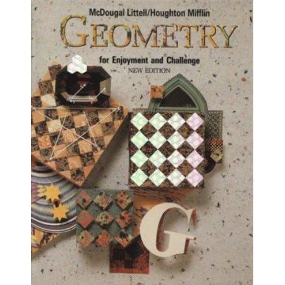 Pre-Owned McDougal Littell Geometry for Enjoyment & Challenge: Student Edition Geometry 1991 (Hardcover) 0866099654 9780866099653