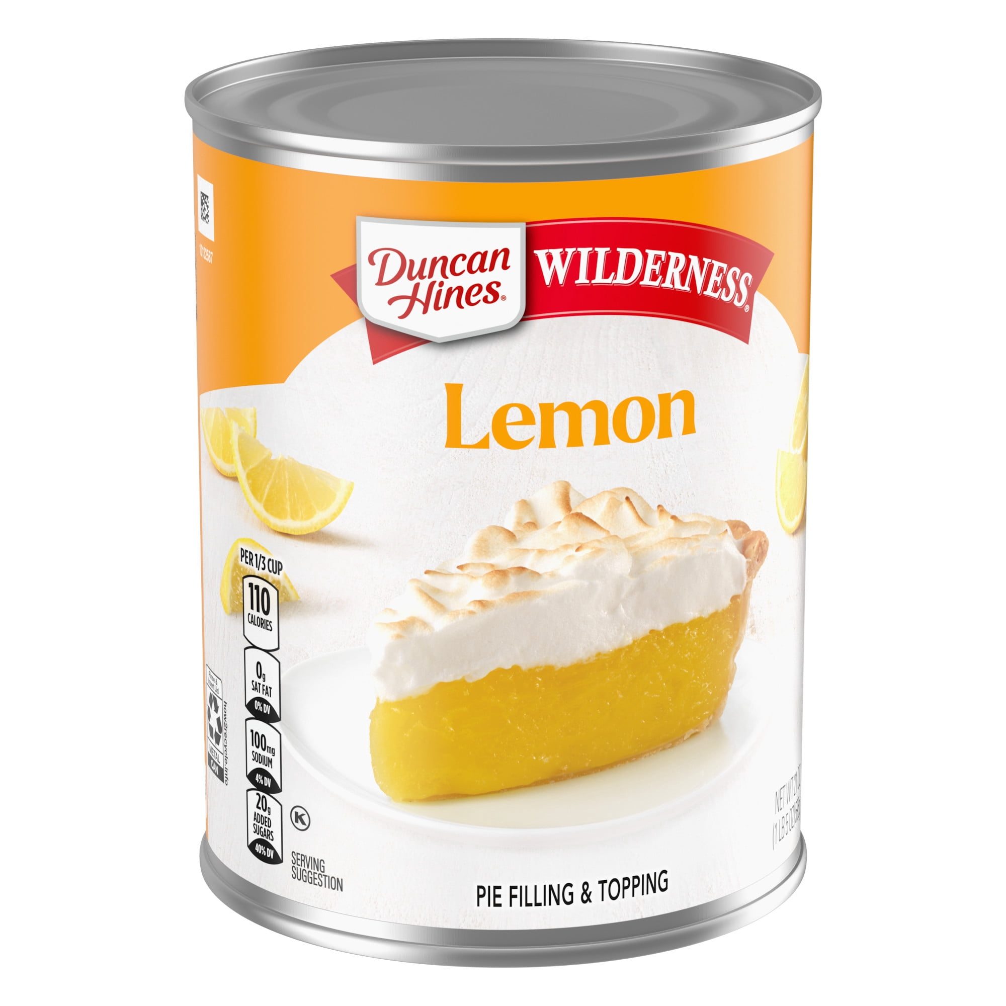 Conagra Brands, Inc Duncan Hines Wilderness Lemon Crme Pie Filling and Topping, 21 oz.