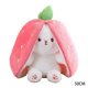 thumbnail image 1 of Conejito de peluche blando, bonito conejito de Pascua, muñeco de peluche de fruta, zanahoria, fresa, almohada, juguete de conejito de peluche para bebé, tamaño grande, fresa, 1 of 5