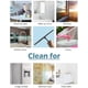 thumbnail image 4 of Bewildely Escurridor de ducha Limpiador de ducha de escurridor de ventana de acero inoxidable con gancho autoadhesivo Herramienta de limpieza de Suministros de limpieza para el hogar, 4 of 6
