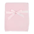 thumbnail image 1 of Manta de Forro Polar American Baby Company Rosa con Ribete de satén Similar a la Seda para Niños y N, 1 of 5