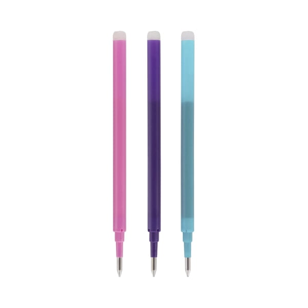 Pilot® FriXion® Erasable Ink Pen Refills, Fine Point, 0.7mm, Assorted Inks, Pack Of 3