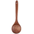thumbnail image 4 of 2X Teak Wood Spoon Long Handle Spoon Ladle Big Rice Paddle Wooden Cooking Spoon Skimmer Scoop Wooden Kitchen Utensils, 4 of 8