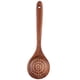 thumbnail image 4 of 2X Cuchara de Madera de Teca Cuchara de Manejar Cucharón de Arroz Grande Cuchara de Cocina de Madera Colador Cuchara Utensilios de Cocina de Madera, 4 of 8