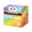 B, variant on Cute Monster Pattern Sticky Notes 7-Color Memo Pads with Strong Adhesive and Tear-Resistant Paper for Office Home Planner Organization 2.8 Inch