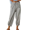 thumbnail image 1 of Charmo Women's Joggers Pants Pockets Drawstring Running Sweatpants for Women Lounge Workout Jogging, 1 of 6