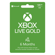 Xbox Live Gold 6 month [Physical Card]
