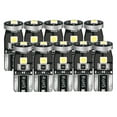 thumbnail image 4 of 10 bombillas LED universales de 6000 K, 75 lm, 12 V para coche, para marcha atrás, remolque luz blanca, 4 of 9