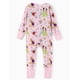 thumbnail image 2 of Pijama de bebé Disney Princesas manga larga suave rosa 3-6 meses, 2 of 7