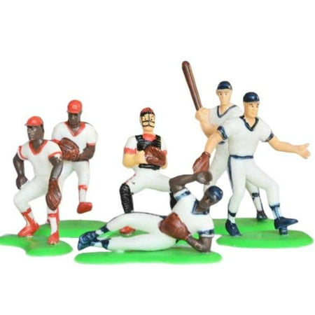 Yorkshire Tea Cakes - Baseball Team Cake Topper 6 Ball Players