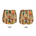 thumbnail image 3 of KLL Dancing African Women Pattern Shorts Women,Athletic Shorts High Waisted Running Shorts Pocket Sporty Short Gym Elastic Workout Shorts-Medium, 3 of 7